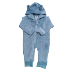 Macacão Bebê Soft Com Zíper e Capuz com Orelhinha - comprar online