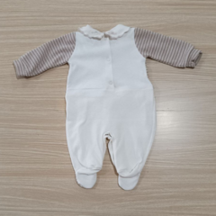 Saída Maternidade Luxo com Detalhe em Tricô Mundo Colorido - Biely Baby | Loja de Bebê Online | Enxoval de Bebe