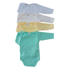 Kit Body Manga Longa Body Manga Curta Mijão 12 peças Suedine 100% Algodão - loja online