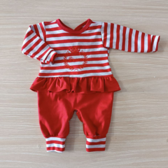 Macacão Bebê Bordado - comprar online