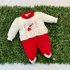 Macacão Longo Bebê Luxo Menina - comprar online