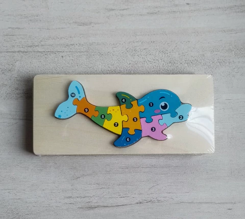 ENCASTRE 1 FIGURA DELFÍN