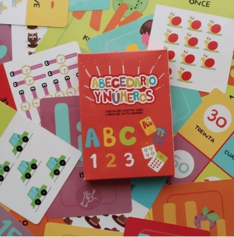 CARTAS ABECEDARIO Y NÚMEROS