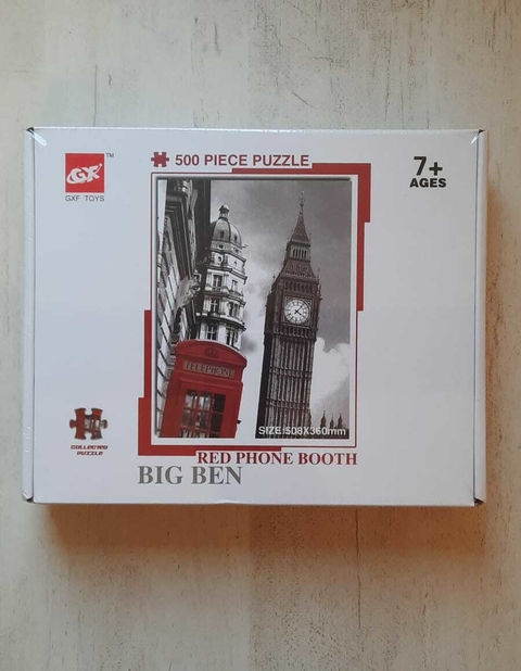 BIG BEN CABINA TELEFÓNICA ROJA