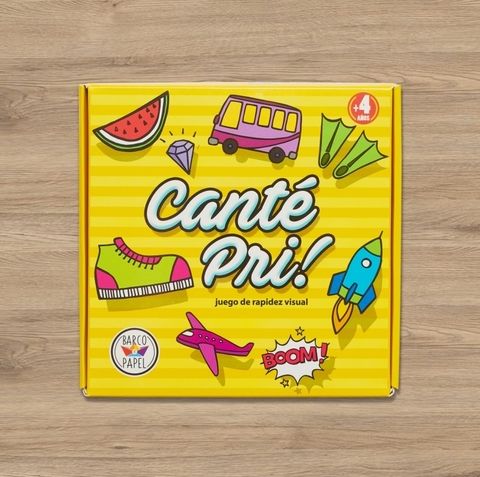 CANTÉ PRI! Juego de rapidez visual