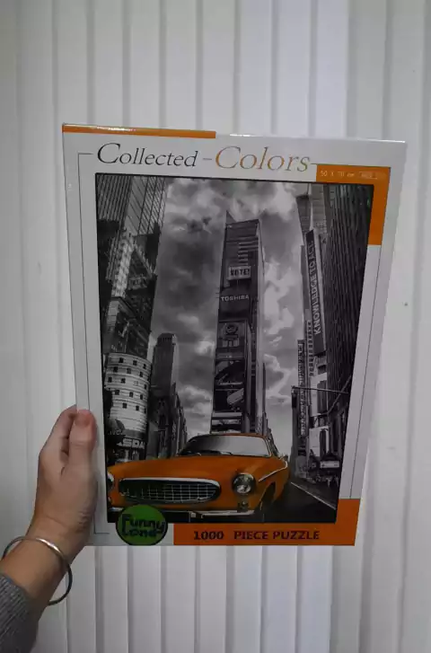 NEW YORK CIUDAD Y AUTO AMARILLO