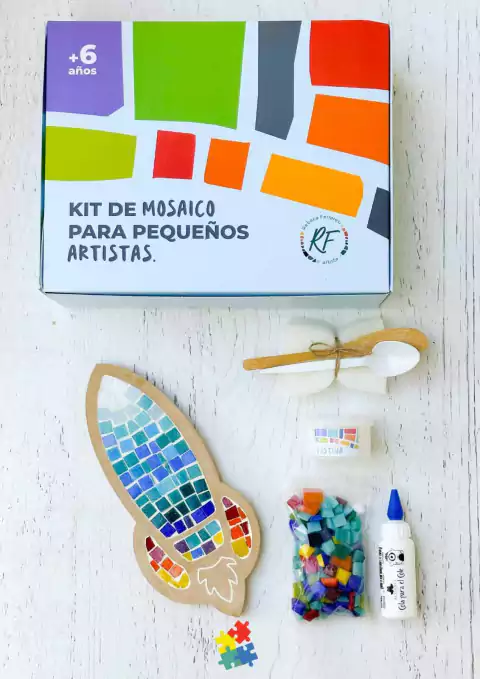 KIT DE MOSAICO COHETE