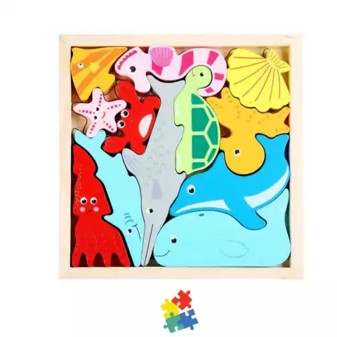 BLOQUES DE ANIMALES DEL MAR