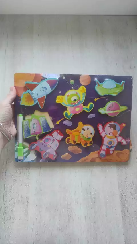 ENCASTRE ROMPECABEZAS EL ESPACIO