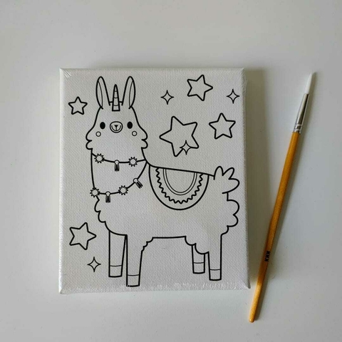 BASTIDORES PARA PINTAR LLAMA