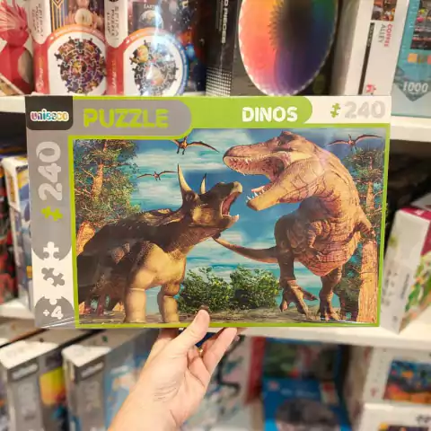 DINOS ROMPECABEZAS DE 240 PIEZAS