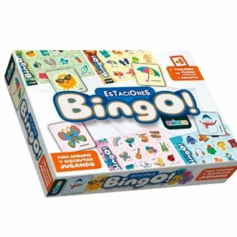 BINGO INFANTIL ESTACIONES