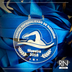 Medallas de acrílico (5X5) - RN DISEÑO
