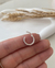 Piercing argola articulada para conch - 11 mm - todo em Prata 925