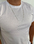 Corrente Masculina groumet 4mm - 70cm - Pratamores Joias