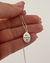 Colar Personalilzável - Pingente Oval - 1,2cm x 1 cm - Prazo de produção: 5 dias úteis - LEIA A DESCRIÇÃO - Em Prata 925 na internet