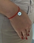 Kit de 2 pulseiras - Akai-Ito - pingente 9,5 mm - fecho com duas bolas de pratas - PRAZO DE PRODUÇÃO - 3 DIAS ÚTEIS - loja online