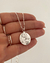 Colar personalizável - Pingente Medalha redonda - 1,8 cm - Prazo de produção: 5 dias úteis - LEIA A DESCRIÇÃO