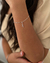 Pulseria elo com pingente de cobra - em Prata 925
