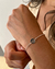 Pulseira Medalha "Luz" com corrente elo português