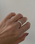 Anel V arredondado - em Prata 925 - Pratamores Joias
