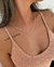Choker aro rígida - V - fio liso