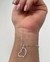 Pulseira coração torto - comprar online