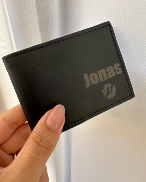 Carteira Slim Personalizada - Minimalista, Compacta e Elegante - PRODUÇÃO EM ATÉ 1 DIA ÚTIL - comprar online