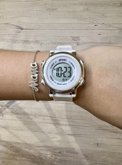 RELOJ ARGEL - BLANCO