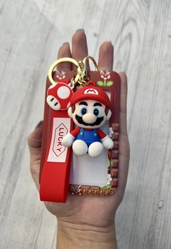 PORTASUBE + LLAVERO - MARIO BROS