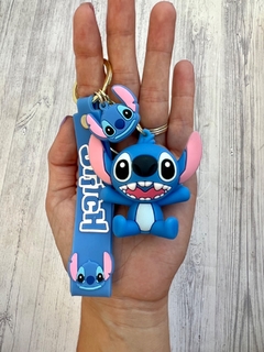LLAVERO - STITCH (AZUL)