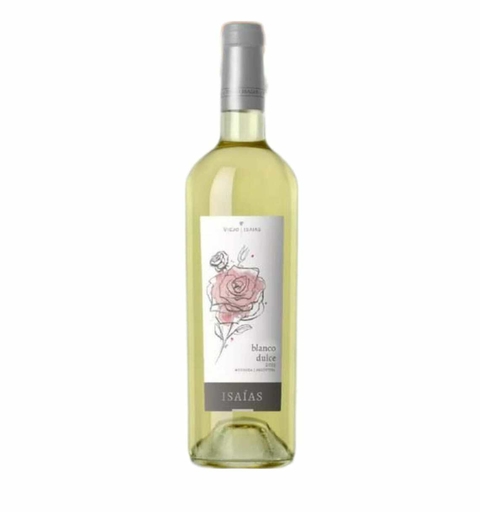 Seis botellas de vino Blanco Dulce Viejo Isaias