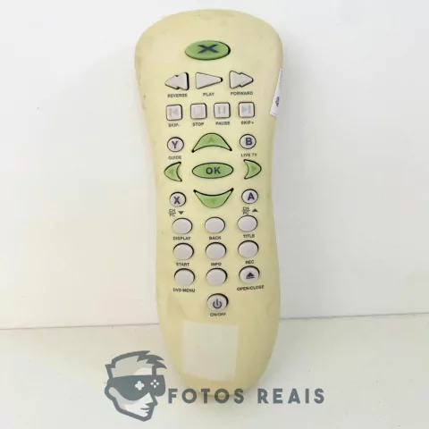 CONTROLE REMOTO MICROSOFT MULTIMIDIA BRANCO SEMINOVO - XBOX