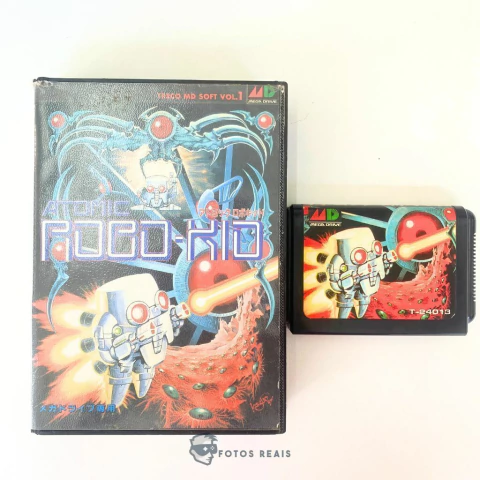 JOGO ATOMIC ROBO-KID (JPN) SEMINOVO - MEGA DRIVE