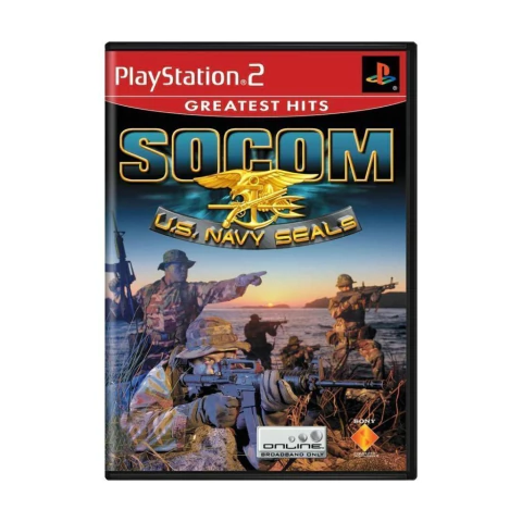 JOGO SOCOM: U.S. NAVY SEALS SEMINOVO - PS2