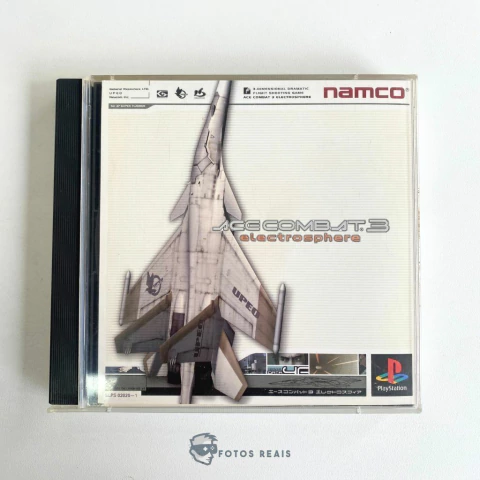 JOGO ACE COMBAT 3 ELECTROSPHERE (JAP) SEMINOVO - PS1