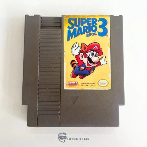 JOGO SUPER MARIO BROS 3 SEMINOVO - NES