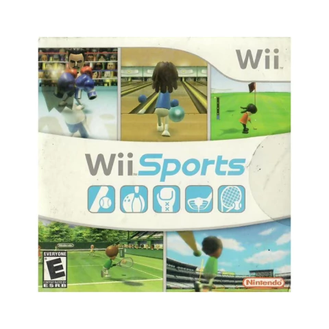 JOGO WII SPORTS (CAPA DURA) SEMINOVO - WII