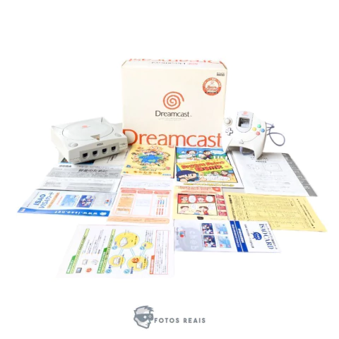 CONSOLE DREAMCAST (JPN) NA CAIXA SEMINOVO - SEGA