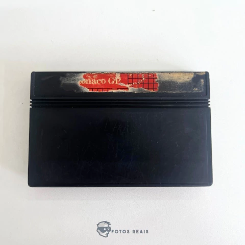 JOGO SUPER MONACO GP (LABEL GASTA) SEMINOVO - MASTER SYSTEM