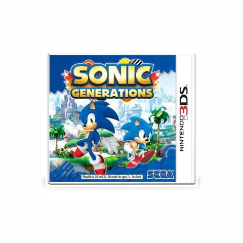 JOGO SONIC GENERATIONS SEMINOVO - 3DS