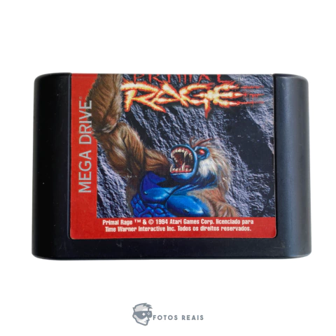 JOGO PRIMAL RAGE SEMINOVO - MEGA DRIVE