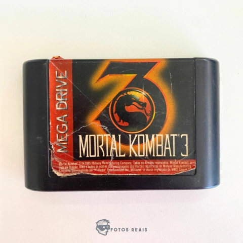 JOGO MORTAL KOMBAT 3 SEMINOVO - MEGA DRIVE