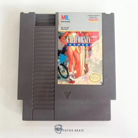 JOGO CALIFORNIA GAMES (LABEL GASTA) SEMINOVO - NES