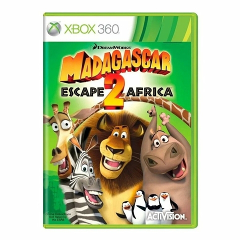 JOGO MADAGASCAR ESCAPE 2 AFRICA SEMINOVO - XBOX 360
