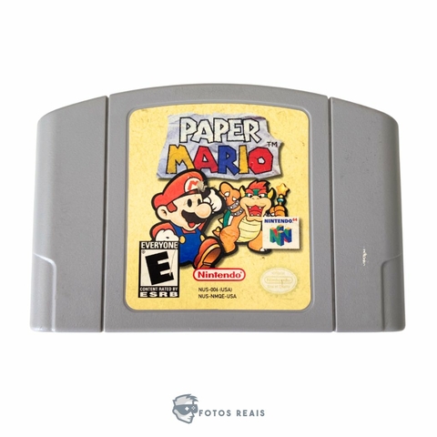 JOGO PAPER MARIO SEMINOVO - N64