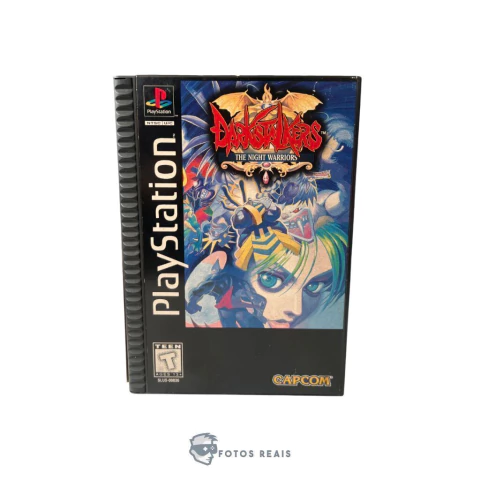 JOGO DARKSTALKERS THE NIGHT WARRIORS (LONG BOX) SEMINOVO - PS1