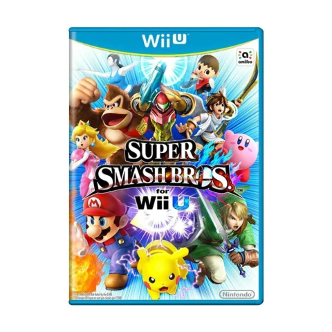 JOGO SUPER SMASH BROS SEMINOVO - WII U