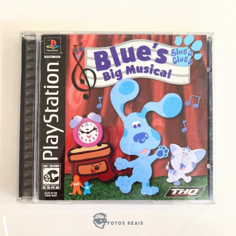 JOGO BLUE'S BIG MUSICAL SEMINOVO - PS1