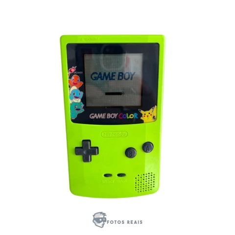 CONSOLE GAME BOY COLOR VERDE SEMINOVO - NINTENDO